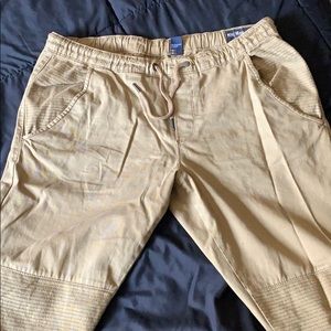 Khaki tan joggers